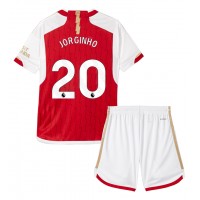 Arsenal Jorginho Frello #20 Heimtrikotsatz Kinder 2023-24 Kurzarm (+ Kurze Hosen)